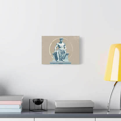 "Carpe Diem" - Classical Greek Statue Canvas Print